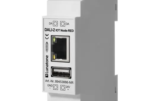 LUNATONE 89453886-NR DALI-2 Gateway lot Node RED