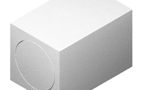 HELIOS 09306 wall stone for KWL 45 490 mm