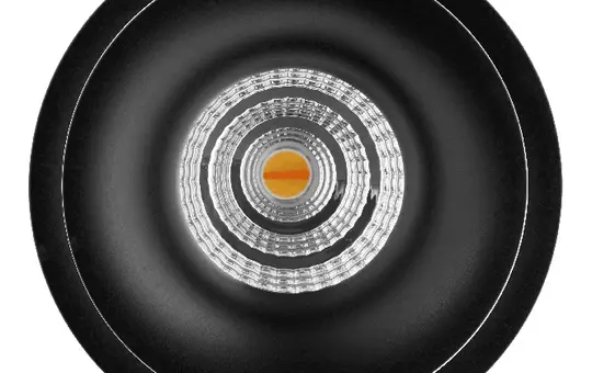 MOBILUX 01660206 recessed spotlight STYLE R 780lm, IP20 | black