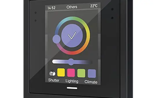 ZENNIO ZVIZ28A KNX touch panel Z28 black | 2,8 Zoll