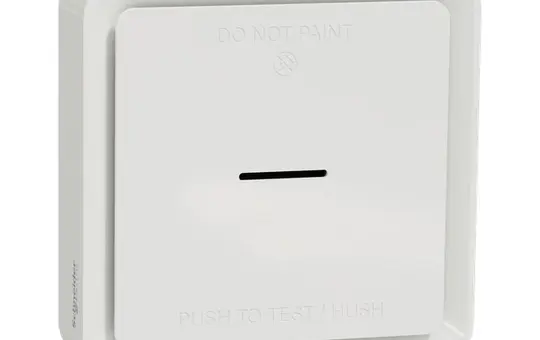 SCHNEIDER CCT599002 Wiser smoke detector DC, 3V, IP20 | white