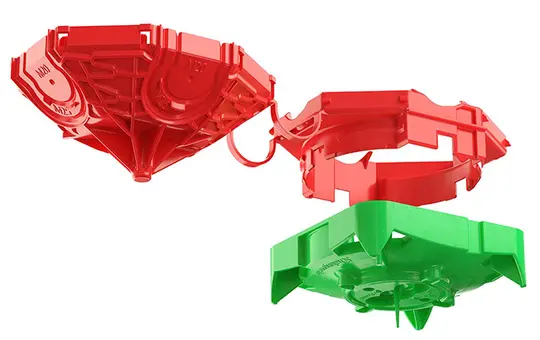 KAISER 1249-12 B¹ ceiling box 45° 2-part In-situ concrete | 35 mm