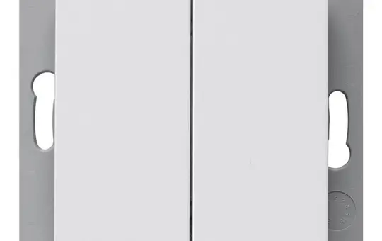 GIRA 517803 KNX RF pushbutton system 55 2-fold | pure white shiny