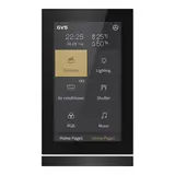 GVS 88188131 KNX touch panel V50s horizontal/vertical | black | 5 Zoll