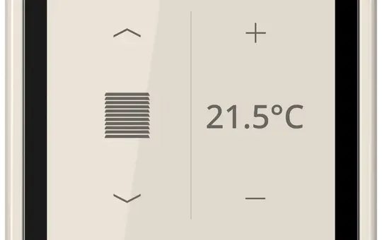 JUNG LS459D1S KNX room controller LS TOUCH LS 990 | white