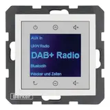 BERKER 29848989 UP radio Touch S.1/B.3/B.7 DAB+ | polar white glossy