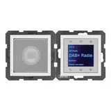 BERKER 29808989 UP radio set S.1/B.3/B.7 DAB+, mono | polar white glossy