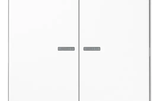 JUNG SPLS10921STRFWW KNX-RF button 2-fold | alpine white