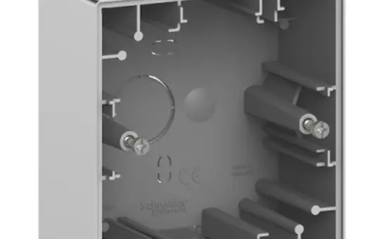 MERTEN MEG4014-6536 AP housing system design 1-fold | stainless steel