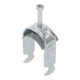 OBO BETTERMANN 1186236 bracket clamp H-foot 1-fold | 34-40 mm