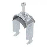 OBO BETTERMANN 1186242 bracket clamp H-foot 1-fold | 40-46 mm