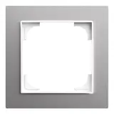 BUSCH-JAEGER 1721-4073 cover frame type linear 1-fold | aluminum silver