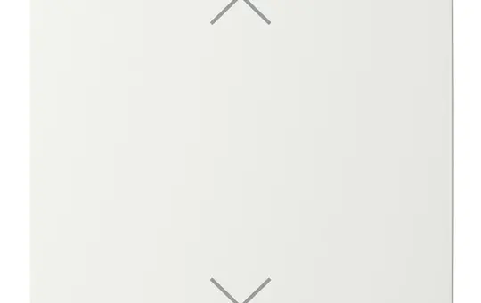 BUSCH-JAEGER LFAW/A.1.55.11-914 Rocker for Keypad balance SI 1-fold, arrows | alpine white