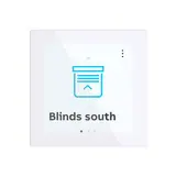BUSCH-JAEGER 2TMA310010W0001 KNX/f@h touch panel Room Touch standard | white glass | 4 Zoll