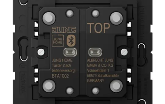 JUNG BTA1002 push button sensor JUNG HOME series A/AS 2-fold