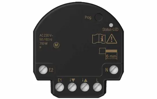JUNG BTJ1B2U blind actuator JUNG HOME 1-fold