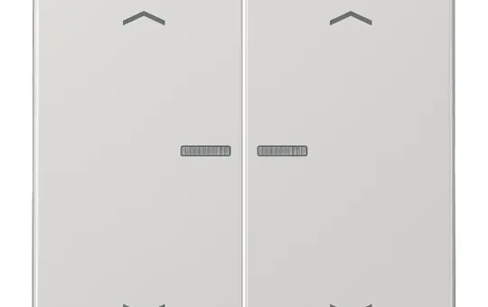 JUNG BTLS17102PLG descr. Push button JUNG HOME series LS 2-fold, arrows | light gray