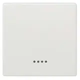 SIEMENS 5TG7140 control rocker Delta style 1-fold, large window | titanium white