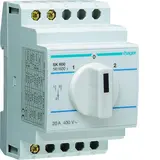 HAGER SK600 changeover switch with zero position 20A, 400V