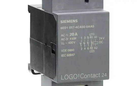 SIEMENS 6ED1057-4CA00-0AA0 LOGO! Switch module Contact 24