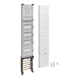 HAGER ZH55SAR2 distribution panel universZ with busbars, RFZ field 5 rows and APZ at the top | 1350 mm