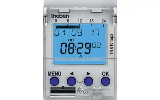THEBEN TR 610 top3 digital timer Weekly program, app