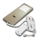HERA 61001691308 LED Slim-Pad F under-cabinet light 4000 K, including dimmer | stainless steel look