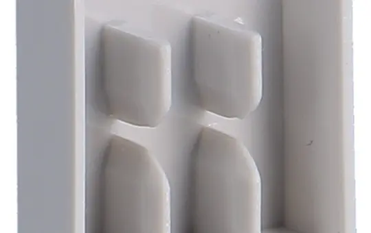 HAGER KZN030 end cap for phase rail 3-pin