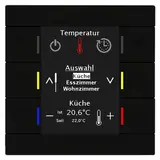 MDT BE-BZS8606.01 KNX control center Smart 86 matt black