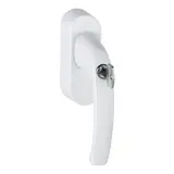 THERMOKON 730716 wireless window handle lockable | aluminum pure white