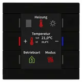 MDT BE-TAS86T06.02 KNX pushbutton sensor Smart 86 Temperature sensor | matt black