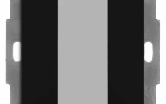 MDT BE-TA550206.02 KNX pushbutton sensor 55 v2 2-fold | matt black