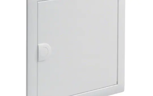 HAGER VZ101WN frame with door for Volta small distributor 1 row