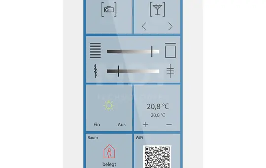 MDT BE-GTSP6TW.01S KNX Glass Touch Smart Plus | glass white