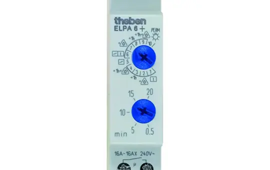 THEBEN ELPA 6 plus staircase light timer switch electronic