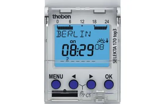 THEBEN SELEKTA 170 top3 Digital weekly timer Changer