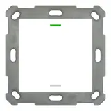 MDT BE-TAL5501.01 KNX pushbutton sensor Light 55 1-fold, neutral | pure white shiny