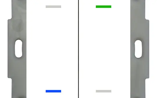 MDT BE-TAL5502.01 KNX pushbutton sensor Light 55 2-fold, neutral | pure white shiny