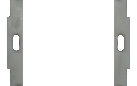 MDT BE-TAL55B1.01 KNX pushbutton sensor Light 55 Basic 1-fold | pure white shiny