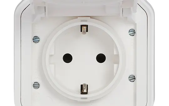 LEGRAND 069771L SCHUKO surface-mounted socket Plexo New 1-gang, screw terminals | ultra white