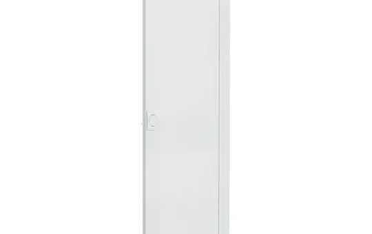 HAGER VA48W door for small distribution board Volta surface- 4 rows, slotted plastic door