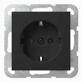 GIRA 4188005 SCHUKO socket system 55 standard | matt black