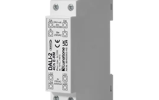 LUNATONE 86450563-HS DALI switching actuator REG 4-fold