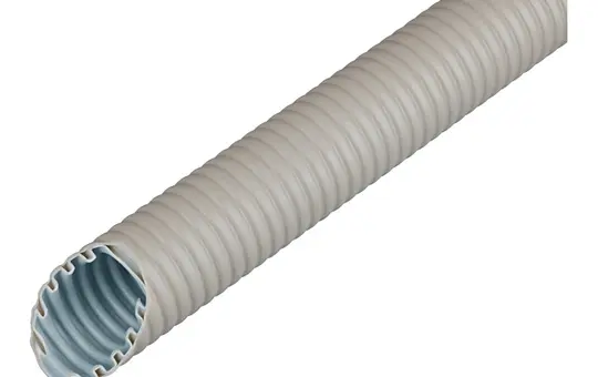 FRÄNKISCHE 25310032 PVC corrugated pipe FFKuS-EM-F M32 | gray