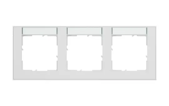 LEGRAND 765893 described frame SEANO+ 3-fold, horizontal | ultra white