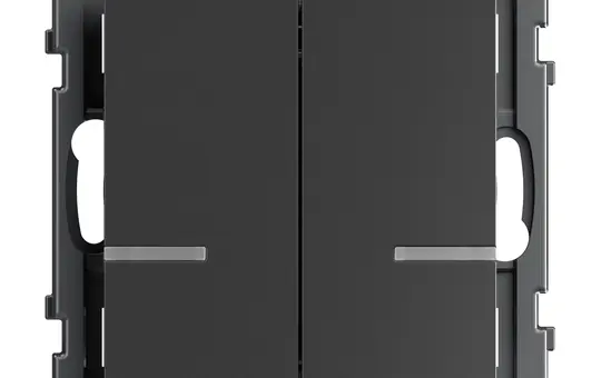 LEGRAND 765934 SEANO touch sensor with Netatmo 2-fold | anthracite