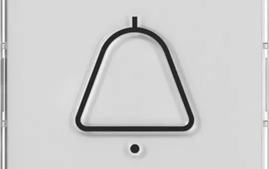 GIRA rocker with tactile symbol System 55 new 