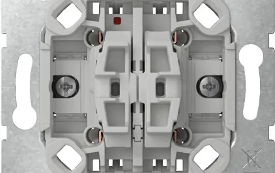 GIRA 315800 blind rocker button 2 closers