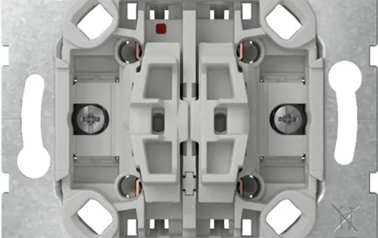 GIRA 315900 blind rocker switch 2-fold