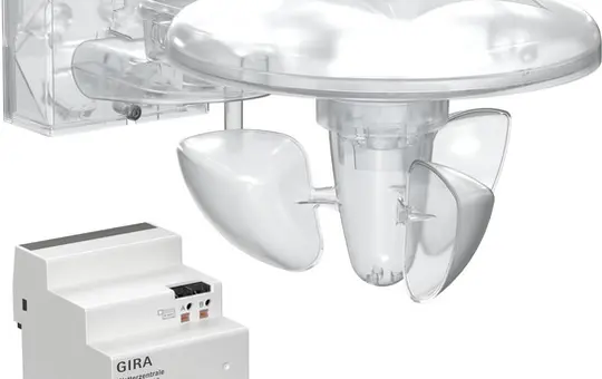 GIRA 514600 weather sensor for KNX with weather center